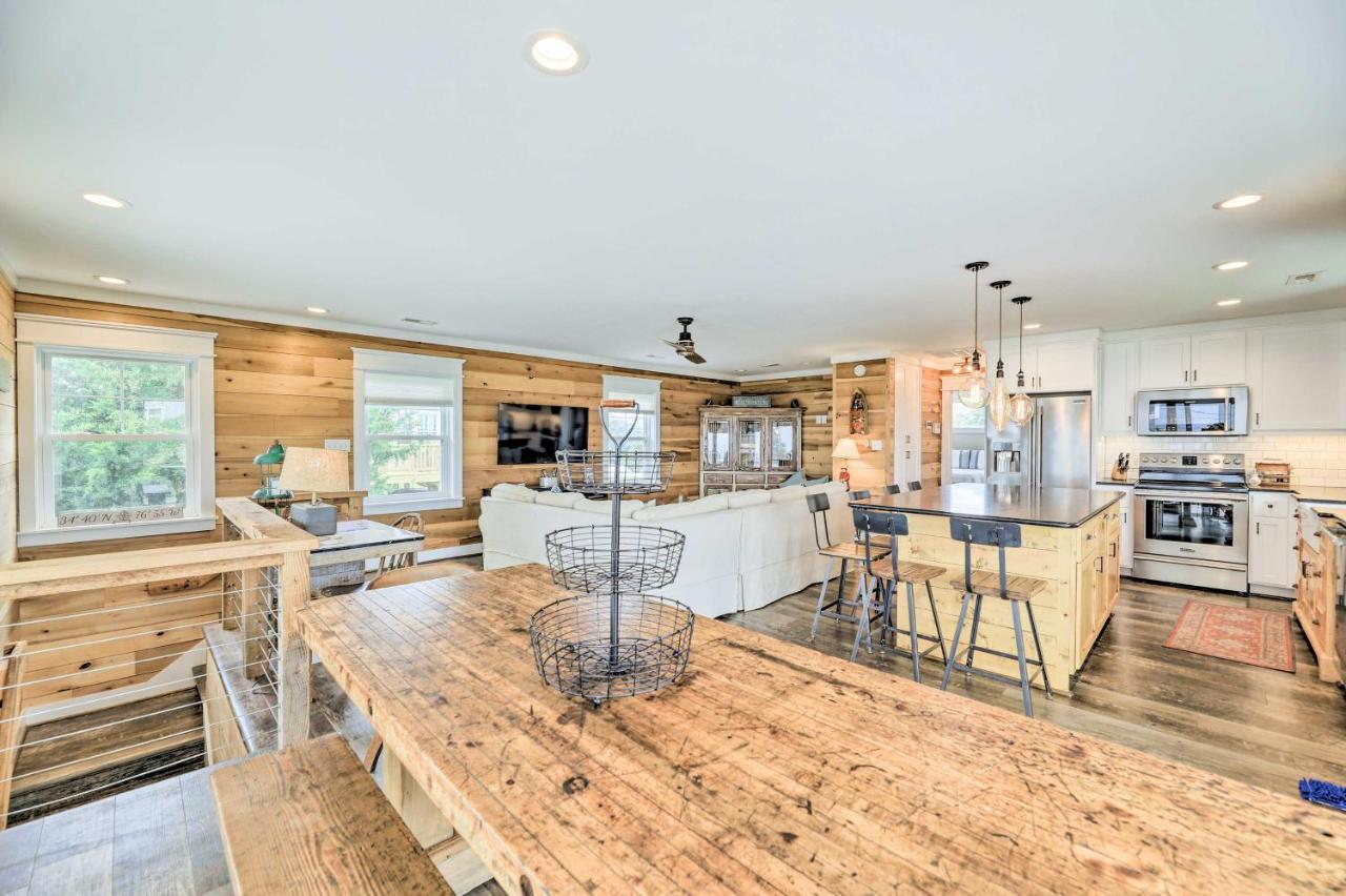 Bright Emerald Isle Home - Walk To The Beach! Exterior foto